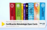 Certificación en Open Cards Methodology - Medellín