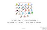 Estrategias educativas para el desarrollo de la competencia digital