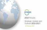 Enagás Resultados 2014 y actualización estratégica 2015 2017