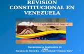 Revision Constitucional en Venezuela. Yulirma rea