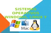 Sistemas operativos windows,mac y linux