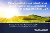 Métodos estadísticos actualizados_para_el_análisis_de_la_estabilidad_carlos_marín[1]