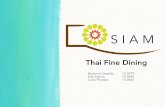 SIAM: Thai Fine Dining