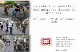 Cobertura mediática al golpe de estado en Honduras 2009