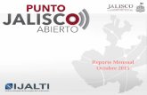 Reporte Punto Jalisco Abierto Octubre 2015