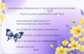 Universidad pedagogica y tecnologica de colombia