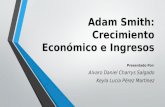 Adam Smith: Crecimiento Económico e Ingresos