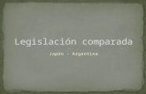 Legislación comparada laboral. Argentina Japón