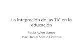 La integración de las tic en la educación