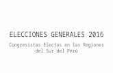 Elecciones generales 2016