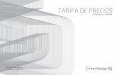 Tarifas 2015 greendesign