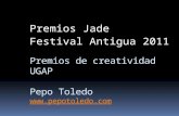 Premios Jade Festival Antigua UGAP por Pepo Toledo