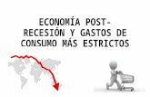 Presentación de la recesión económica.