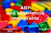 ABP, una experiencia memorable.