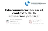 Educomunicación en el contexto de la educación política.