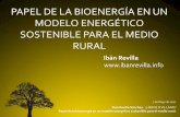 Papel de la bioenergía en un modelo energético sostenible para el medio rural iban revilla