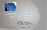 Vehículo almacenador-de-energía-solar