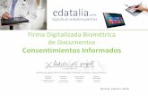 Firma Digital Biométrica en Consentimientos Informados.