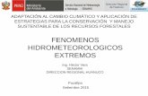 FENOMENOS HIDROMETEOROLOGICOS EXTREMOS