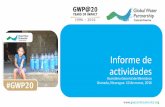 Informe de actividades GWP Centroamérica 2015