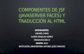 Componentes de jsf y traducción al html (exposición)