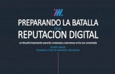 Preparando la batalla de la reputacion digital