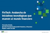 FinTech: Avalancha de iniciativas tecnológicas que mueven al mundo financiero