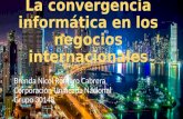 convergencia informatica en los negocios internacionaes Presentacion (p p)_brenda_nicol_romero_cabrera