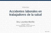 Accidentes laborales en trabajadores de la salud. Ponencia de la Dra. Lourdes Morillo