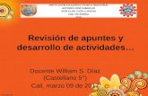 Clase castellano 5°-03-09-17_revisión_apuntes_y_actividades