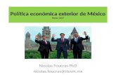 Política exterior economica de México