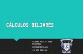 CÁLCULOS BILIARES y COLECISTITIS AGUDA Y CRÓNICA