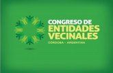 Congreso de Entidades Vecinales 2013