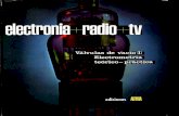 ELECTRÓNICA+RADIO+TV. Tomo II: VÁLVULAS DE VACÍO I. ELECTROMETRÍA TEÓRICO-PRÁCTICA. Lecciones 7,8 y 9
