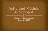 Actividad módulo 4: Scoop.it