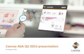 Cxense ASA-Q2-2015-presentation - Jørgen Loeng