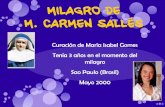 Santa Carmen_Milagro Canonización