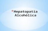 Hepatopatía alcohólica