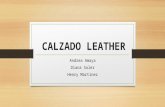 Calzado leather