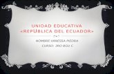VIDEO DEL INSTITUTO REPUBLICA DEL ECUADOR