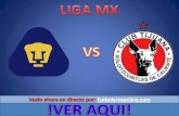 Ver en vivo Pumas vs Tijuana Jornada 5 Liga mx 02 febrero 2014 Estadio Olímpico Universitario, Distr