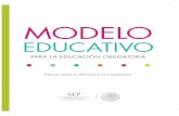 Modelo Educativo 2017 para la Educación Obligatoria. SEP