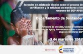 Presentación sector agua y saneamiento en Santander