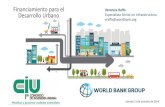 Financiamiento para el Desarrollo Urbano - Dra. Verónica Raffo