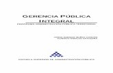 Gerencia publica integral – programa administración pública territorial
