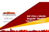 Así vive y siente Bogotá-Región: Encuesta de Percepción Ciudadana 2015
