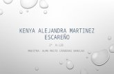Kenya alejandra martinez escareño