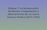 Bloque 7, Historia de España