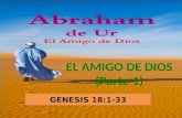 ABRAHAM EL AMIGO DE DIOS (PARTE 1)