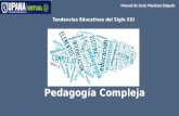 Presentacion sobre pedagogía compleja